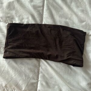 SKIMS Chocolate Brown Tube Top
